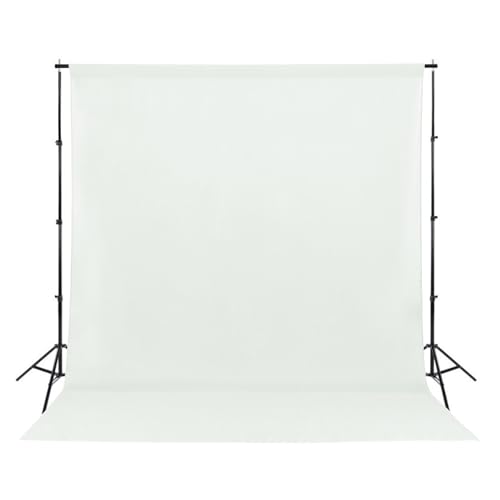 Sugargirl 10X10FT Ivory Backdrop Background for Photography, Photo Backdrop Ivory Screen Photo Booth Backdrop for Photoshoot Party Video(1 Panel) - color: Ivory, size: 10x10 FT