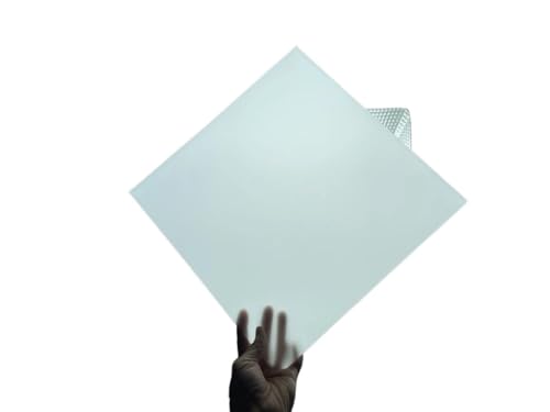 Milky White Double Sided Frosted Acrylic Diffuser Panel for LED Lighting - 1.4MM Thick High Transmittance Cover(100X400MM 5PCS) - size: 100X400MM 5PCS