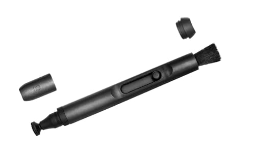 UES Double-Ended Lens Cleaning Pen: Soft Brush and Nano Carbon Tip for Crystal Clear Optics Works with Camera Lens Binoculars Monocular VR headset Drone Telescope Microscope and other optical products