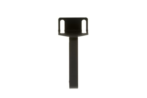 Kendall Howard Universal Wire Minder 1U - Cable Manager for Network Cable Management, Cable Wire Organizer, Black Powder Coated Steel, 1.5"x3" Capacity, EIA Compliant