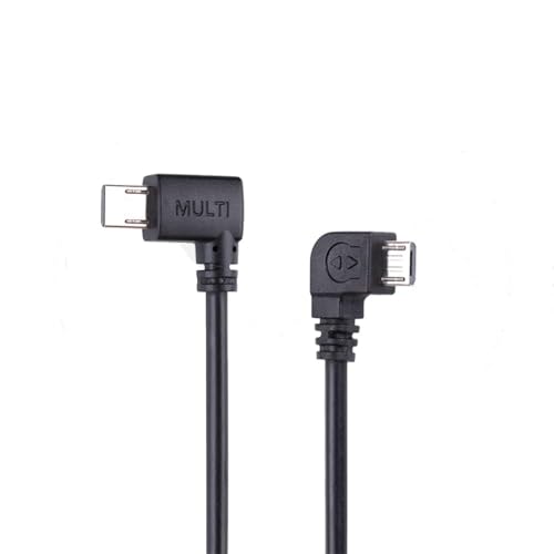 Micro USB to Multiport Gimbal Stabilizer Control and Charging Cable, for Zhiyun Crane 2/Weebill S/Lab, for Sony Camera A7M2 A7R2 A7S2 A7M3 A7R3 A7S3 A7R4 A6000 A6100 A6300 A6400 A6500 A6600