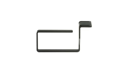 Kendall Howard Universal Wire Minder 1U - Cable Manager for Network Cable Management, Cable Wire Organizer, Black Powder Coated Steel, 1.5"x3" Capacity, EIA Compliant