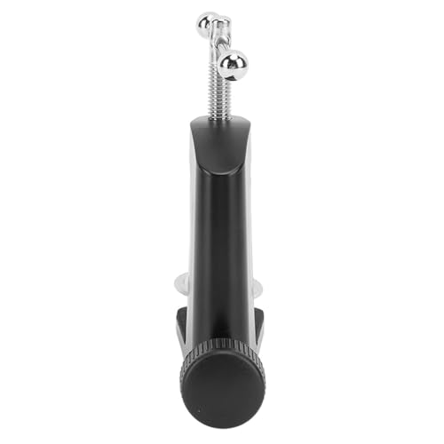 Aluminum Alloy Desk C Clamp 2.4 InchTable Mount Holder for Swing Arm Lamp Microphone 12mm Rod Screw-Tightening Soft Rubber Pad