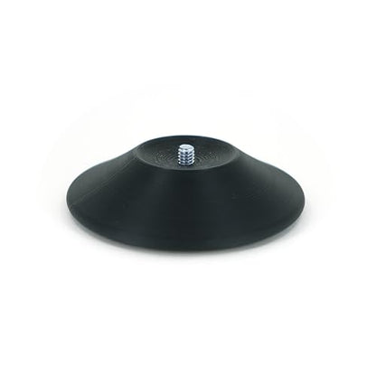 Slim Microphone Stand for the Logitech Yeti Orb Low Profile Mic Mount (Black) - color: Black