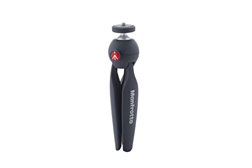 Manfrotto MTPIXI-B PIXI Mini Tripod, Black - style: Pixi Mini