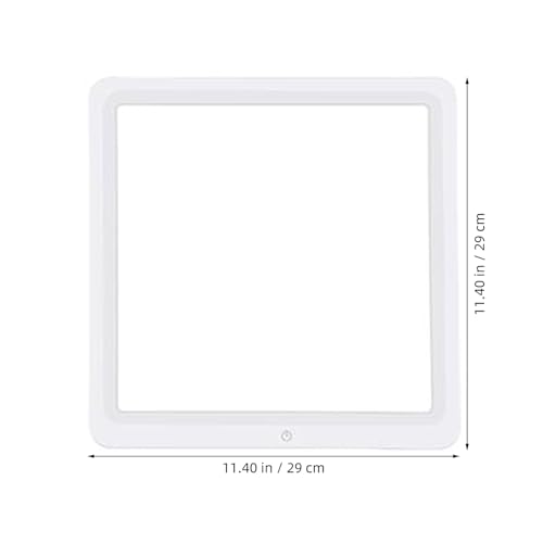 Generic LED Photography Lighting Touch Panel Portable Camera Video Fill Light 30cm White LED Video Light for Streaming Tabletop Filming and Live Recording