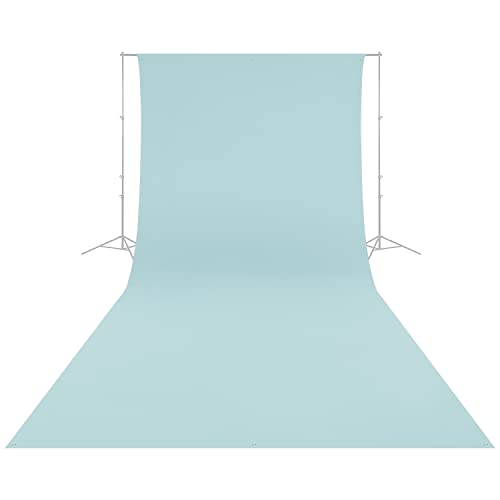 Westcott Wrinkle-Resistant 9' x 20' (2.75 x 6.1m) Backdrop for Photoshoots, Group Portraits, & Photo Booths - Portable and Travel Friendly (Pastel Blue) - color: Pastel Blue