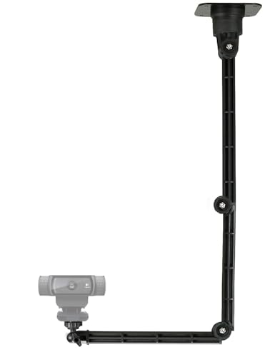 C920s Webcam Wall Mount Ceiling Holder Compatible with Logitech C920s Brio C930e C922x C925e C615 StreamCam,MX-Brio-4K Webcams