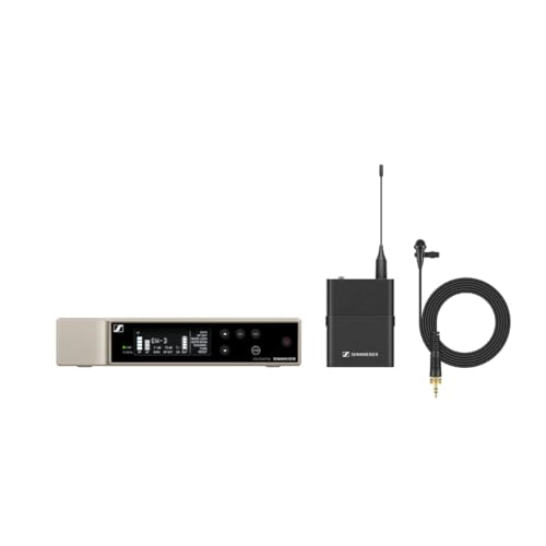 Sennheiser EW-D ME2 Lavalier Microphone Set, Black, XLR, 56 MHz Bandwidth - style: Q1-6