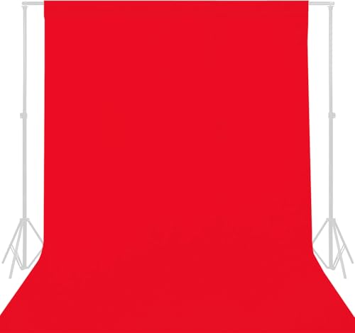 10x20 Ft Red Backdrop Background for Photography Photo Booth Backdrop for Photoshoot Background Screen Video Recording Parties Curtain - color: Red, size: 10 x 20 ft