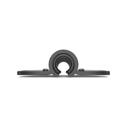 Isolate IT Lavalier Microphone Isolation Shield System with Sorbothane (Compatible With Sennheiser ME2, Black/Black) - color: Black/Black, size: Sennheiser ME2