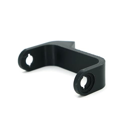 Desk Cookies Low Profile Horizontal Stand for Elgato Wave 3 Microphone – Angled Desk Mount Adapter, Uses Original Base Hardware, 1/4" Threads, Space-Saving Design