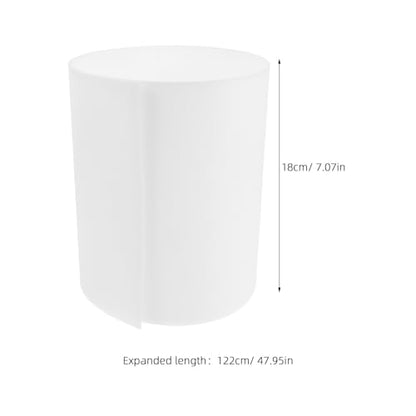 Soft Light Led Diffuser Sheet For Strip Lights, Flexible Plastic Lamp Lens Panel For Signage, Ceiling Fixture Shade, Lightbox, Spotlights122x18cm/48'' x7'' - size: 122.00X18.00X0.10CM