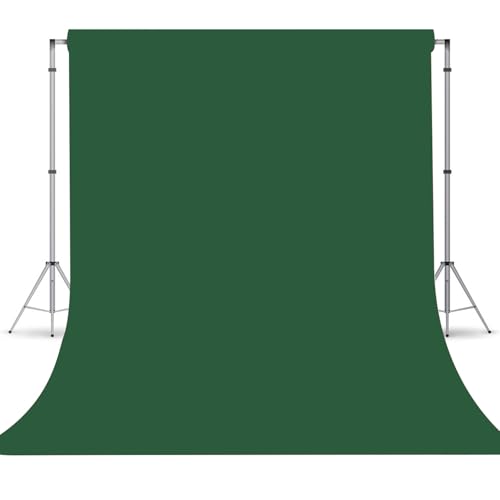 Dark Green Photography Backdrop for Photoshoot, Photo Backdrop Curtain, Perfect Dark Green Backdrops for Party Portrait Photoshoots Video Studio 5FTx7FT - color: Dark Green, size: 5x7 FT