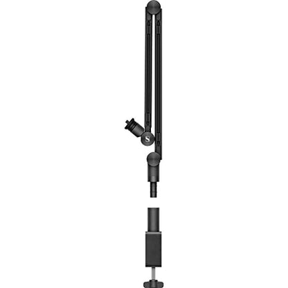 Sennheiser Profile USB Condenser Mic Streaming Set with Boom Arm Plus Kellards Pop Filter and 5-Pack Cleaning Wipes Bundle