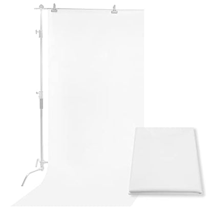 Meking Diffusion Fabric Light Silk White Seamless Nylon 4.3 x 1.8 Yard /4 x 1.7M Foldable Diffusion Sheet for Light Tent, Strobe Light, Lighting Light Modifier and Other Photographic Equipment - size: 4 Yard x 67 Inch