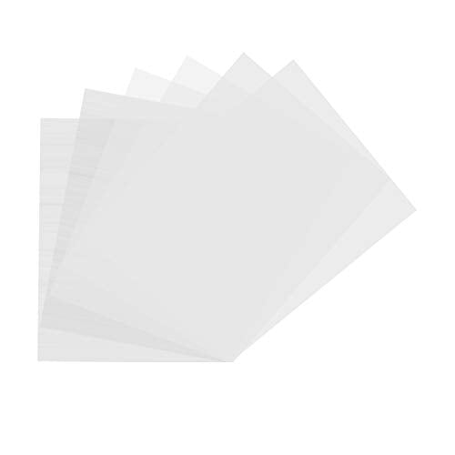 Diffusion Gels Filter Sheet Kit 15.7x19.6inches/ 40x50cm Photography Video Film Light Diffuser Roll for Led Flash Strobe Light, 6 Packs