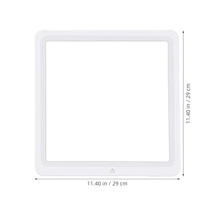 Lurrose LED Photography Fill Light Panel 30cm No Shadow Effect Studio Lighting for Indoor Video Recording and Streaming