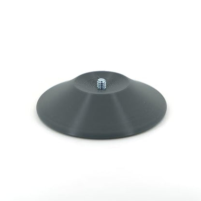 Slim Microphone Stand for the Logitech Yeti Orb Low Profile Mic Mount (Grey) - color: Grey