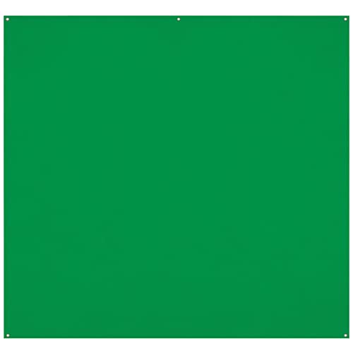 Westcott X-Drop Pro Wrinkle-Resistant 8' x 8' (2.44 x 2.44m) Backdrop for Headshots, Photoshoots, Group Portraits, Video Interviews, & Photo Booths - Portable and Travel Friendly (Chroma Key Green) - color: Chroma Key Green