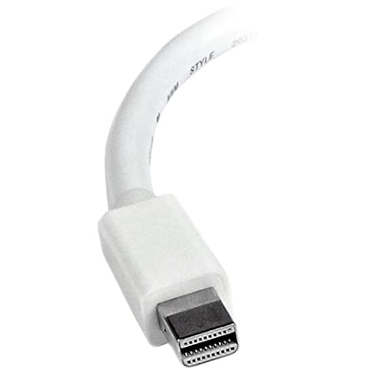 StarTech Passive Mini DP to HDMI Adapter, 1920 x 1200, White (MDP2HDW) | Passive mDP 1.2 to HDMI 1.4, 60Hz, Monitor/TV/Display, HDCP 1.4, Thunderbolt 1/2 Mac/PC, mDP to HDMI Video Converter, DPCP - color: White, style: 1080p