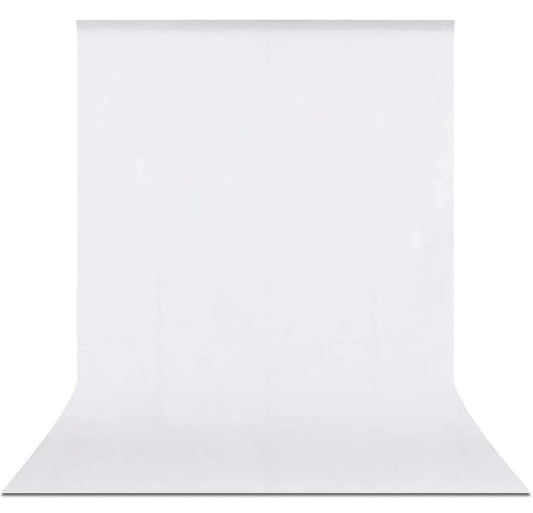 6x9 ft White Backdrop for Photoshoot, Premium Quality White Background Screen Polyester Picture Photography Backdrop Photoshoot Accessories Content Creator Background for Studio Video Photo Booth - color: white backdrop, size: 6x9ft