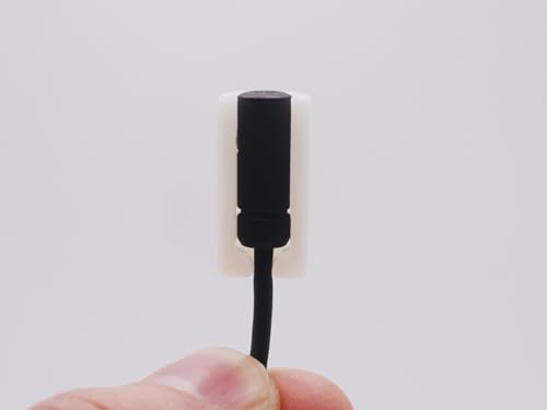 URSA MiniMount. Slim, Low-Profile and Made from Hardened Plastic. Hand-Finished for Smoothness. Includes 5X Hypoallergenic MiniMount Stickies (White, Sony ECM-V1) - color: White, size: Sony ECM-V1