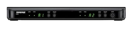 Shure BLX188/CVL Dual Lavalier Audio System H11 Band (572–596 MHz) – BLX88 Dual Receiver, (2) BLX1 Bodypacks & (2) CVL Cardioid Lavalier Mics, Up to 14 Hr Battery, 300 ft Range - style: H11 Band (572-596 MHz)