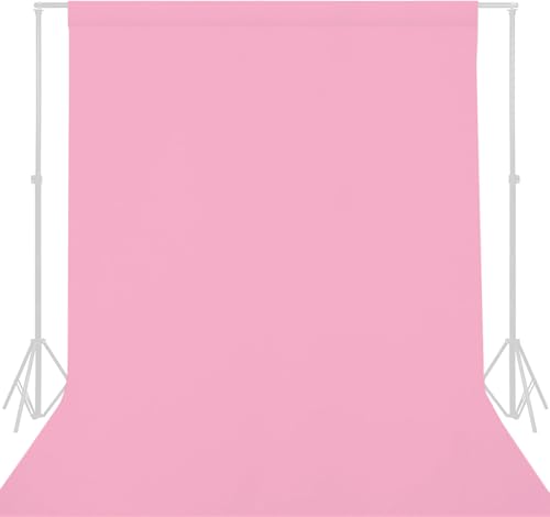10x7 Ft Pink Screen Backdrop Background for Photography, Polyester Photo Backdrop for Photoshoot, Party, Video and Television Photography Backdrops Light Pink Backdrop - color: Pink, size: 10 x 7 ft