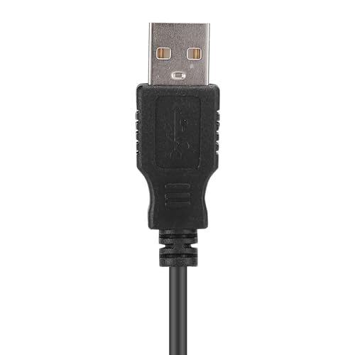 1080P HD USB Webcam Clear Picture Swingable Camera for Video Call, Compatible with WindowsMac for Online Teaching (Black)