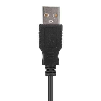 1080P HD USB Webcam Clear Picture Swingable Camera for Video Call, Compatible with WindowsMac for Online Teaching (Black)