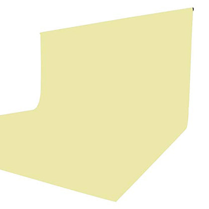 ISSUNTEX 5X7 ft/1.5X2.1 Meters Beige Background Photo Backdrop, Photo Studio, Collapsible High Density Screen for Video Photography and Television - color: Beige, size: 5X7 ft