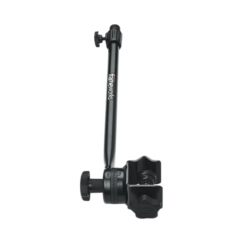 Gator Frameworks Adjustable Clamp-On Angled Mini Interlocking Design 16 Inch Boom Arm (GFW-MIC-CLMPBM16) - style: 16" Boom - Clamp