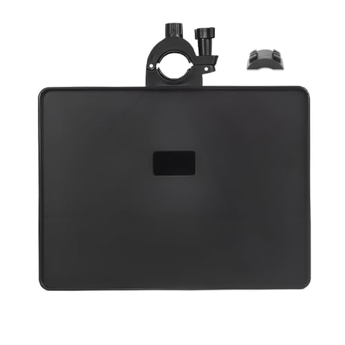 Microphone Stand Tray, Microphone Stand Clamp-On Rack Tray Holder, Universal Sound Card Tray for Live Streaming - size: Small