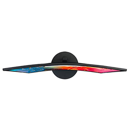 Sceptre Curved 24-inch Gaming Monitor 1080p R1500 98% sRGB HDMI x2 VGA Build-in Speakers, VESA Wall Mount Machine Black (C248W-1920RN Series) - style: 24" Curved Gaming