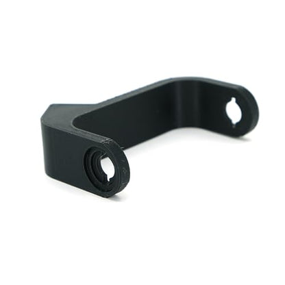 Desk Cookies Low Profile Horizontal Stand for Elgato Wave 3 Microphone – Angled Desk Mount Adapter, Uses Original Base Hardware, 1/4" Threads, Space-Saving Design