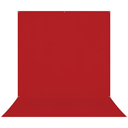 Westcott X-Drop Pro Wrinkle-Resistant 8' x 13' (2.44 x 3.96m) Sweep Backdrop for Full-Body Photos & Group Portraits, Video Interviews & Photo Booths - Portable and Travel Friendly (Scarlet Red) - color: Scarlet Red
