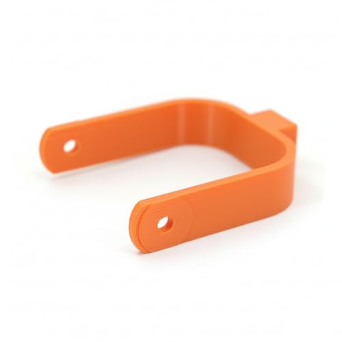 Desk Cookies Blue Yeti Microphone Mount 3/8" Adapter, Boom Arm Attachment, Durable Mounting Threads, Microphone Holder, Slim Profile (Orange) - color: Orange