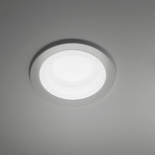 OSALADI Precision Curved Pc Diffuser Cover 3.89X3.89 Inch Lightweight Scratch Resistant Recessed Light Diffuser Panel for Led Downlight Protection and Heat Resistance Pack of 10