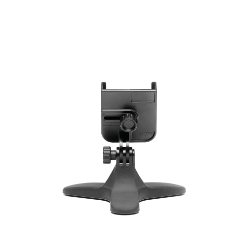 WeatherTech DeskFone - Universal Desktop Cell Phone Holder - color: Black Plastic Knobs