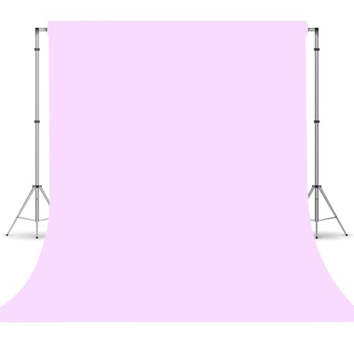 Light Purple Photography Backdrop for Photoshoot, Photo Backdrop Curtain, Perfect Light Purple Backdrops for Party Portrait Photoshoots Video Studio 5FTx7FT - color: Light Purple, size: 5x7 FT
