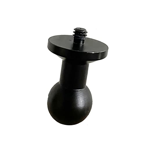 20mm/17mm/15mm/13mm to 1/4 Screw/Hole Ball Head Mount Adapter for Action Camera Photography Accessories (20mm to 1/4 Screw) - size: 20 mm to 6.35 mm Screw