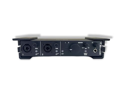 Desk Mount Kit for Arturia MiniFuse 1, 2, & 4 - Under Desk Mount Brackets with Reversible Clips - Secure Mounting Accessories