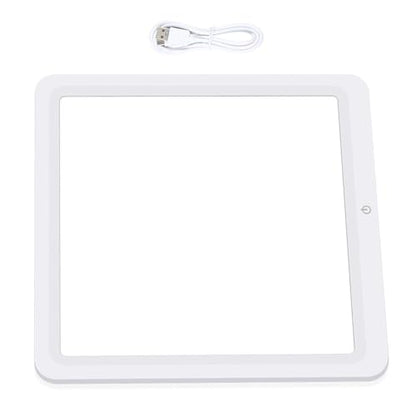Artibetter LED Photography Light Panel Portable for Video Recording and Streaming, Touch Control Continuous Lighting, 30cm White Light for Indoor Studio Filming