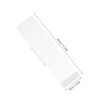 MAGICLULU Computer Monitor Memo Board LED Light-up Screen Message Panel White Right Side Desktop Memo Holder Office Workspace Organizer