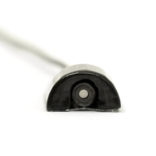 URSA MiniMount. Slim, Low-Profile and Made from Hardened Plastic. Hand-Finished for Smoothness. Includes 5X Hypoallergenic MiniMount Stickies (Black, Sennheiser MKE1) - color: Black, size: Sennheiser MKE1