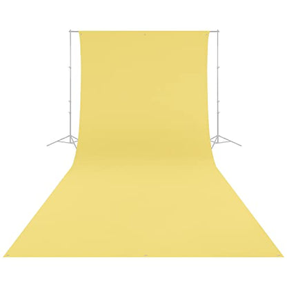 Westcott Wrinkle-Resistant 9' x 20' (2.75 x 6.1m) Backdrop for Photoshoots, Group Portraits, & Photo Booths - Portable and Travel Friendly (Canary Yellow) - color: Canary Yellow