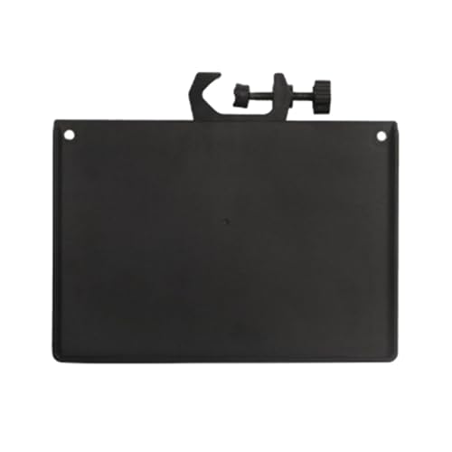 Mic Sound Card Holder For Microphone Stand Tray Clamp-On Mic Rack Tray Height Adjustable With O-Rings Clamps Desktop Speaker Stand