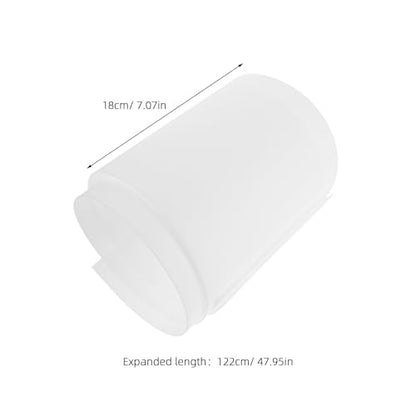 Soft Light Led Diffuser Sheet For Strip Lights, Flexible Plastic Lamp Lens Panel For Signage, Ceiling Fixture Shade, Lightbox, Spotlights122x18cm/48'' x7'' - size: 122.00X18.00X0.10CM