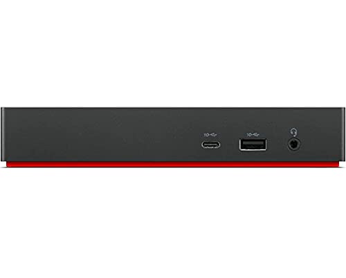 Lenovo ThinkPad USB Type-C Dock Gen 2 with 4K (40AY0090US) + ZoomSpeed HDMI Cable (with Ethernet) + ZoomSpeed DisplayPort Cable + Starter Bundle